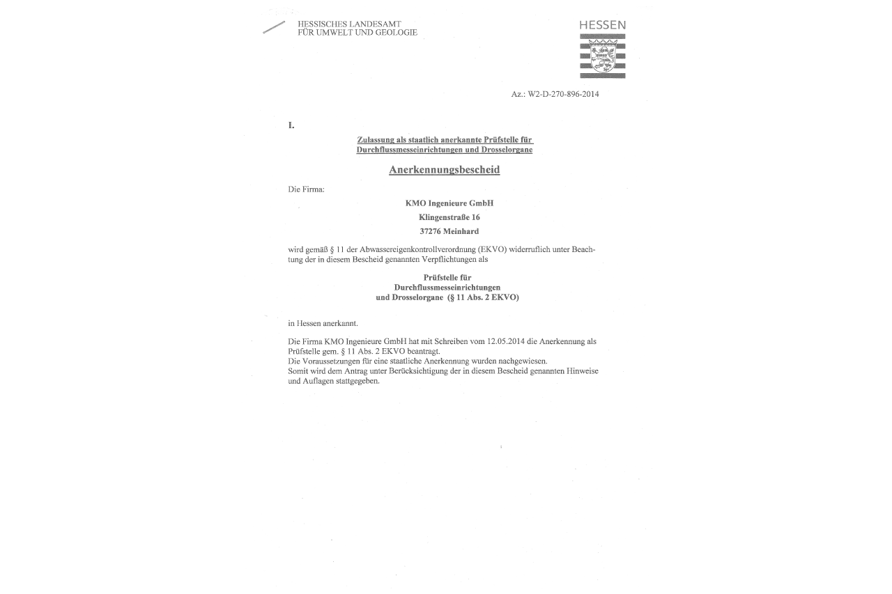 EKVO Prüfstelle